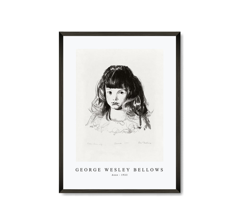 George Wesley Bellows - Anne 1923