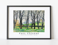 
              Paul Cezanne - Chestnut Trees at Jas de Bouffan 1885-1886
            