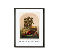 
              Sir Matthew Digby Wyatt - A group in bronze by Vittoz of Paris 1820-1877
            