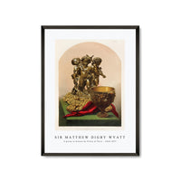 Sir Matthew Digby Wyatt - A group in bronze by Vittoz of Paris 1820-1877
