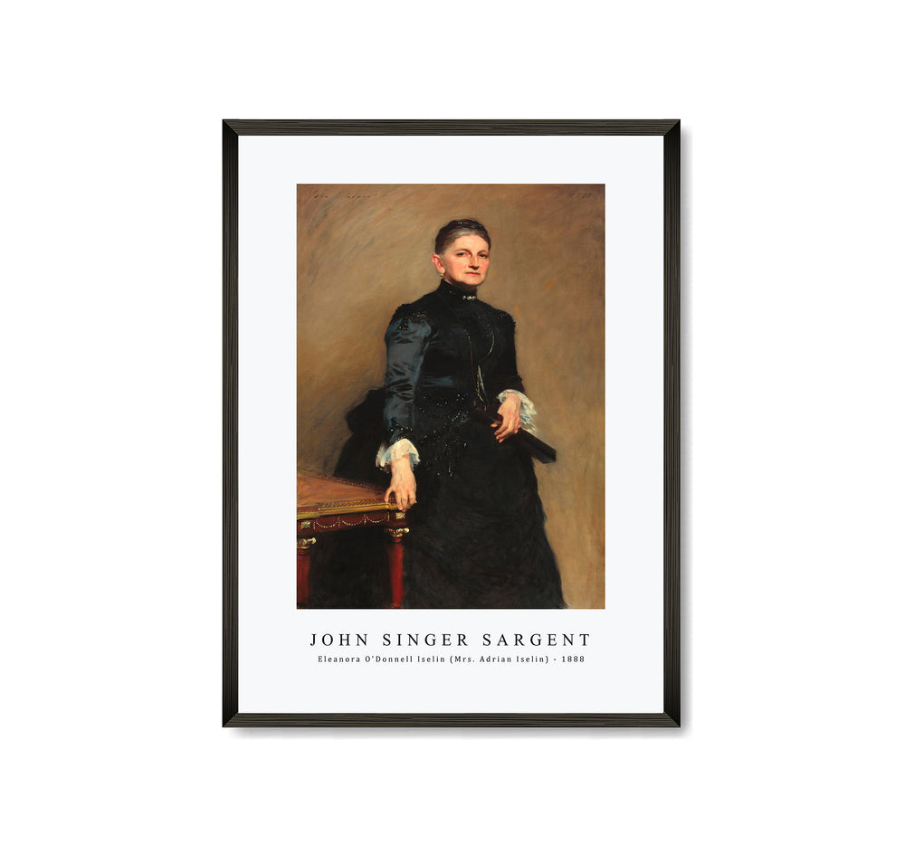John Singer Sargent - Eleanora O'Donnell Iselin (Mrs. Adrian Iselin) (1888)