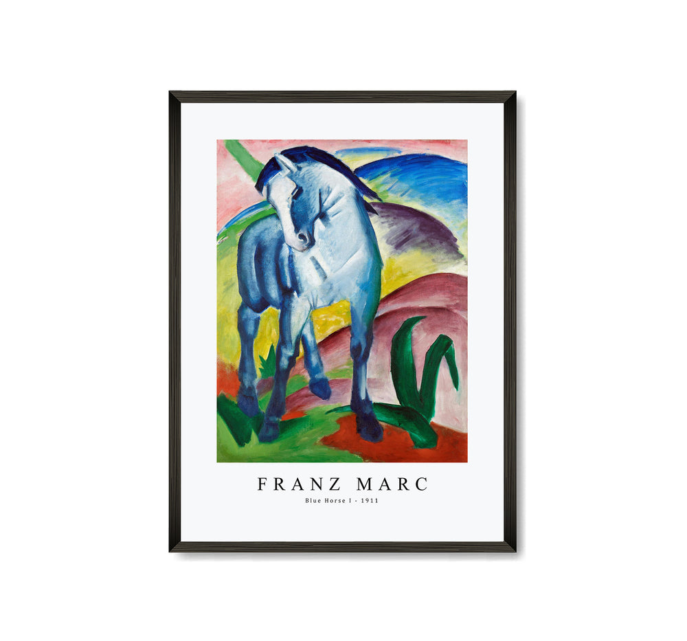 Franz Marc - Blue Horse I 1911