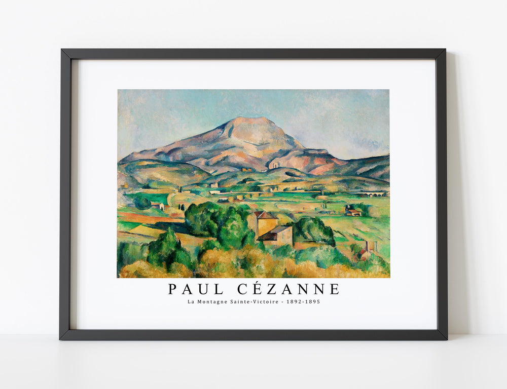 Paul Cezanne - La Montagne Sainte-Victoire 1892-1895