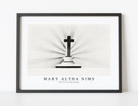 
              Mary Altha Nims - The Cross by Moonlight
            