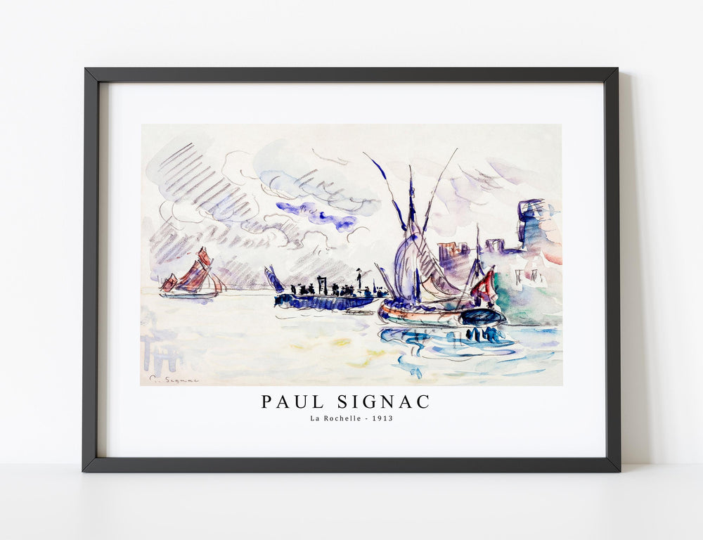 Paul Signac - La Rochelle (1913)
