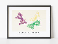 
              Kamisaka Sekka - Japanese butterfly (One Thousand Butterflies) - 1904 (14)
            