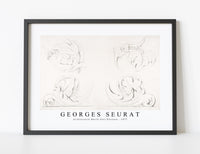 
              Georges Seurat - Architectural Motifs Four Rinceaux 1875
            
