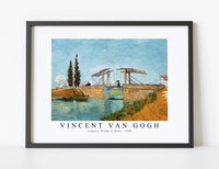 
              Vincent Van Gogh - Langlois Bridge at Arles 1888
            