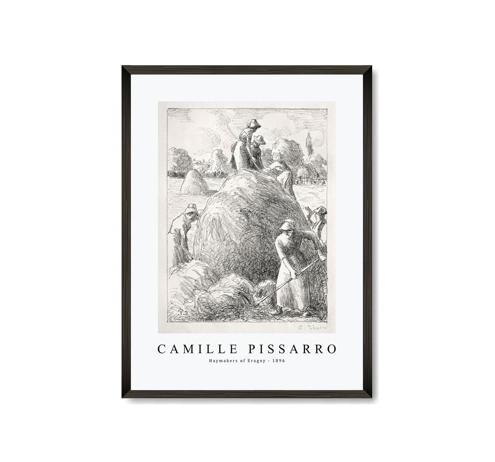 Camille Pissarri - Haymakers of Eragny 1896