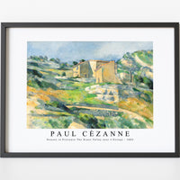 Paul Cezanne - Houses in Provence The Riaux Valley near L'Estaqu 1883