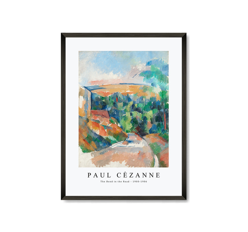 Paul Cezanne - The Bend in the Road 1900-1906