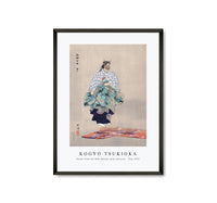 
              Kogyo Tsukioka - Scene from the Noh theater play Aoinoue (Sep–1922)
            