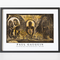 Paul Gauguin - The God (Te atua), from the Noa Noa Suite 1893-1894