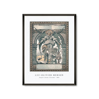 Luc-Olivier Merson - Harper's bazaar, Christmas (1889)
