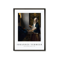 Johannes Vermeer - Woman Holding a Balance 1664