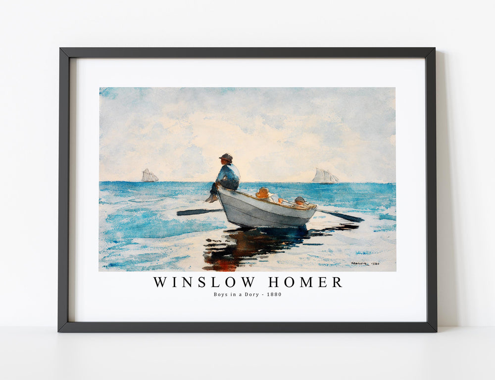Winslow Homer - Boys in a Dory 1880