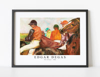 
              Edgar Degas - The Jockeys 1882
            