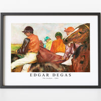 Edgar Degas - The Jockeys 1882