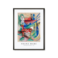 Franz Marc - Landscape with Animals 1913