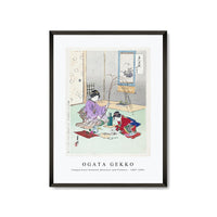 Ogata Gekko - Comparisons between Beauties and Flowers (1887–1896)