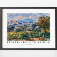 Pierre Auguste Renoir - Landscape (Paysage) 1917