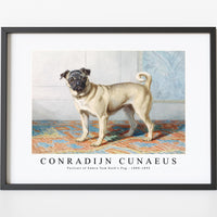 Conradijn Cunaues - Portrait of Edwin Vom Rath’s Pug 1880-1895