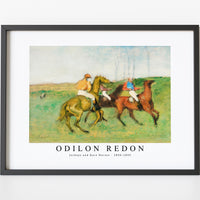 Odilon Redon - Jockeys and Race Horses 1890-1895