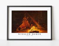 
              Winslow Homer - Camp Fire 1880
            
