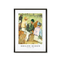 Odilon Redon - Four Jockeys 1889
