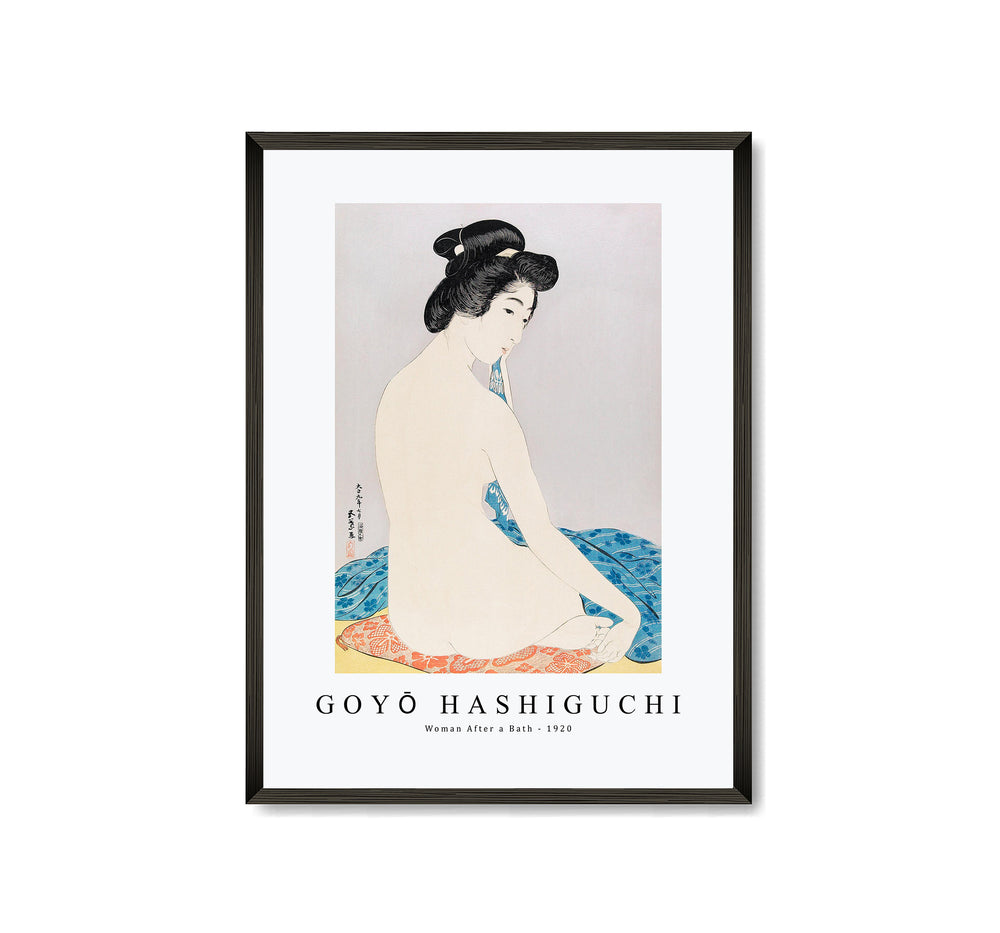 Goyo Hashiguchi - Woman After a Bath 1920