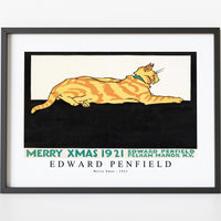 Edward Penfield - Merry Xmas 1921