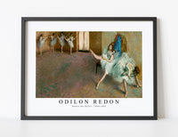 
              Odilon Redon - Before the Ballet 1890-1892
            