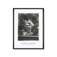 Pierre Bonnard - Woman standing in her bathtub (1925)