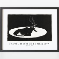 Samuel Jessurun De Mesquita - Blesbok (1931)