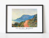 
              Claude Monet - La Corniche near Monaco 1884
            