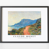 Claude Monet - La Corniche near Monaco 1884