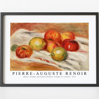 Pierre Auguste Renoir - Apples, Orange, and Lemon (Pommes, oranges et citrons) 1911