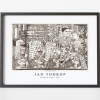Jan Toorop - Delighted Gouda (1897)