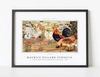 
              Maurice Pillard Verneuil - Coqs et poules from L'animal dans la décoration (1897)
            