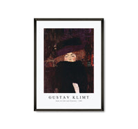 
              Gustav Klimt - Dame mit Hut und Federboa 1909
            