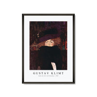 Gustav Klimt - Dame mit Hut und Federboa 1909