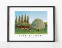 
              Henri Rousseau - Meadowland (The Pasture) 1910
            