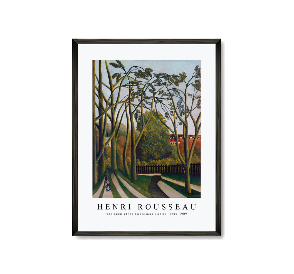 Henri Rousseau - The Banks of the Bièvre near Bicêtre 1908-1909