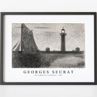 Georges Seurat - The Lighthouse at Honfleur 1887