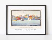
              Rachael Robinson Elmer - New York from the 34th Street Ferry (1914)
            
