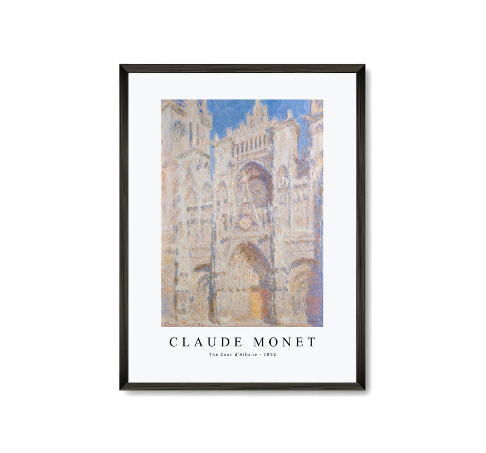 Claude Monet - The Cour d'Albane 1892