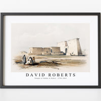 David Roberts - Temple of Dakka in Nubia-1796-1864