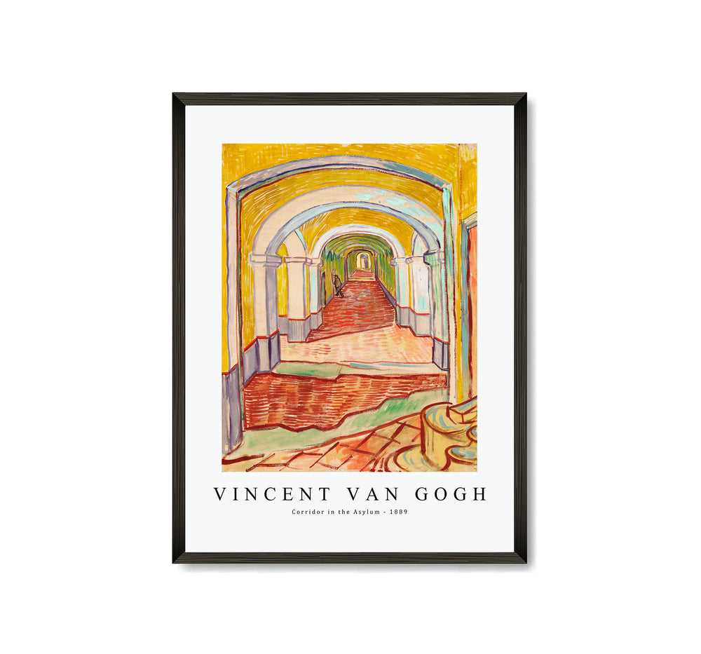Vincent Van Gogh - Corridor in the Asylum 1889