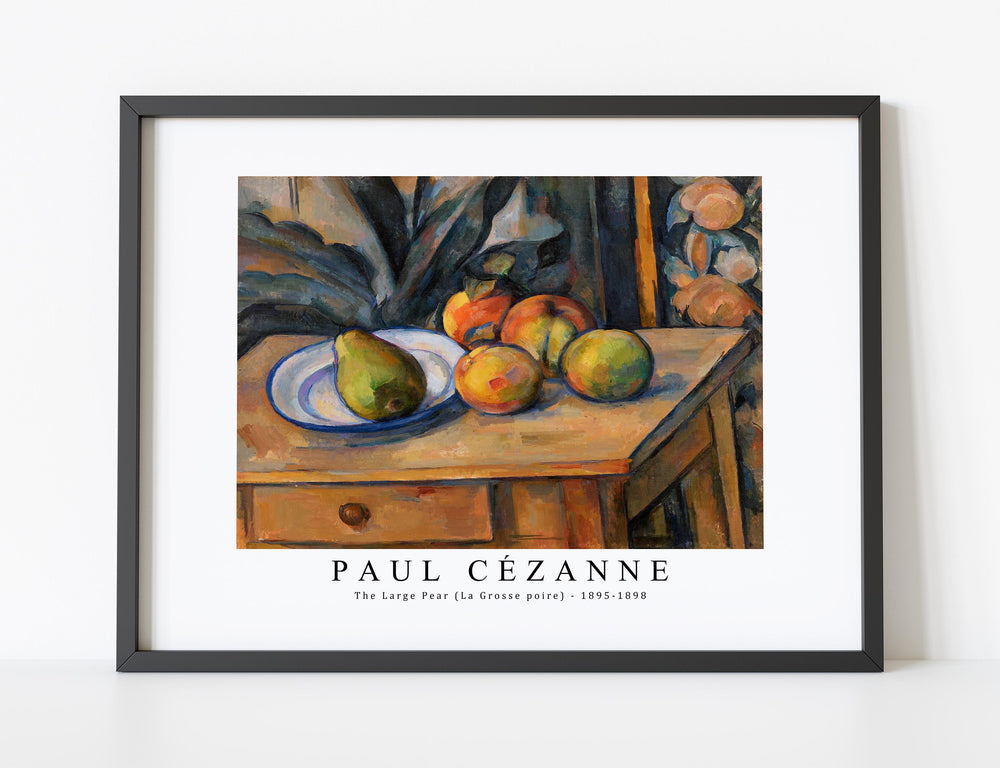 Paul Cezanne - The Large Pear (La Grosse poire) 1895-1898