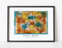 
              Paul Klee - Fasçsade brown-green 1919
            